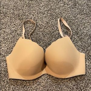 Soft form nude bra